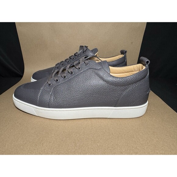 Christian Louboutin Rantulow Gray Pebble Leather Mens 46 main image 9